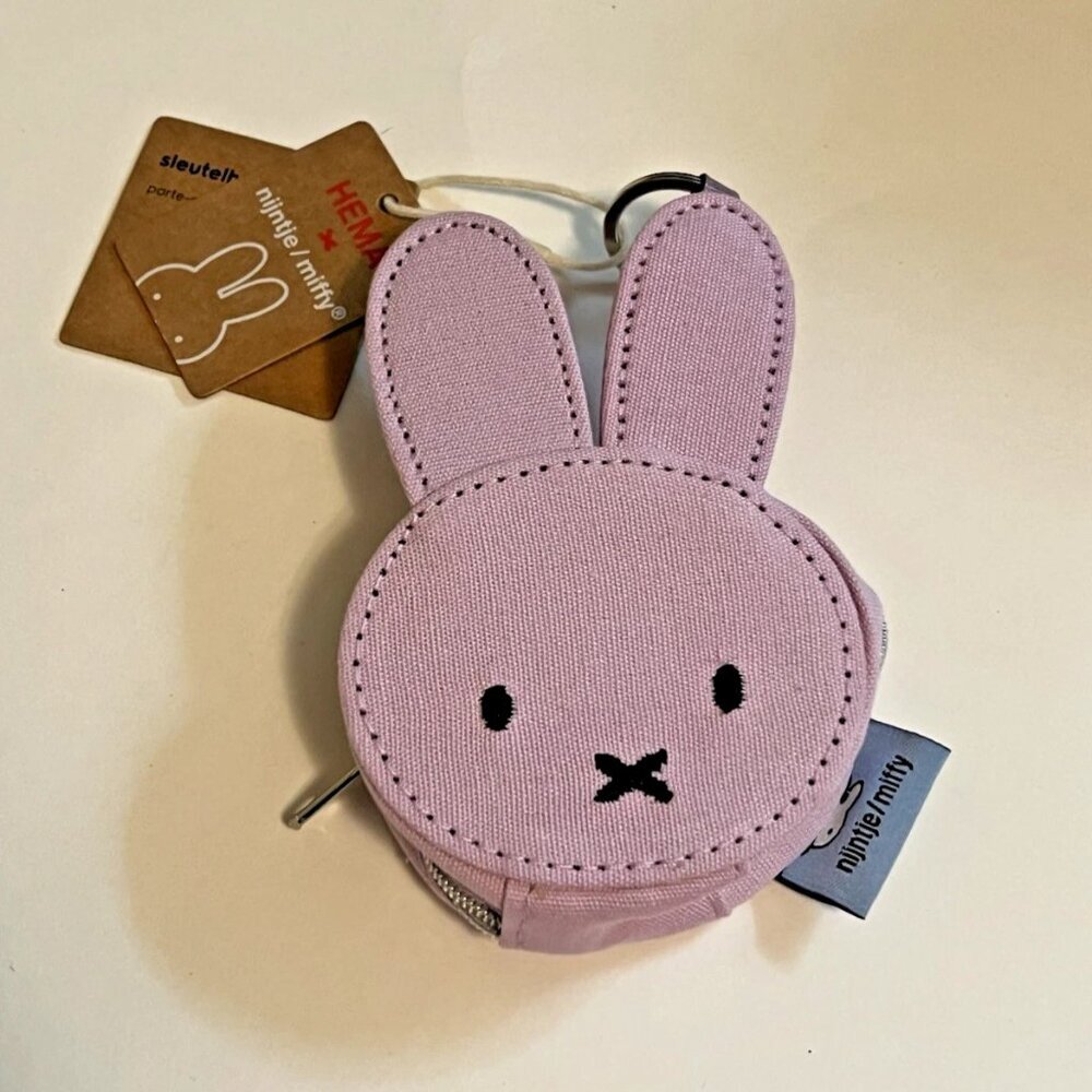 NEW Nijntje Miffy Purple Coin Purse
